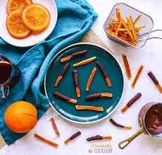 Orangettes Au Chocolat Orangettes Au Chocolat Orangettes Chocolat