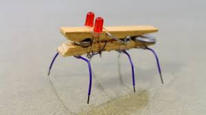 How To Make A Mini Robotic Bug From Household Items In 2020 Diy Robot Kid Experiments Science Experiments Kids