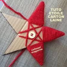 On peut compter sur lui. Tuto Etoile De Noel En Carton Laine Etoile De Noel Decoration Noel Fait Main Decoration Noel Enfant
