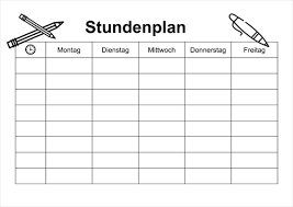 Hier gibt es den gratis stundenplan zum ausdrucken: Stundenplan Vorlage Stundenplan Zum Ausdrucken Kribbelbunt