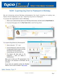 Fillable Online Exporting Org Chart To Powerpoint In Workday