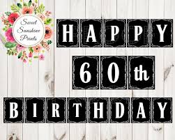 60th Birthday Banner With Picture Pin On 60th Birthday Banner