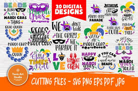Icons are in line, flat, solid, colored outline, and other styles. Mardi Gras Quotes Cut Files For Crafters Mardi Gras Svg 457626 Cut Files Design Bundles