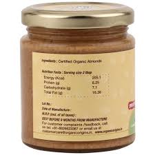 Buy Organic Origins Organic Almond Butter Unsweetened Online At Best Price Bigbasket