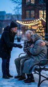 Widow helps abandoned elderly couple on Christmas Eve