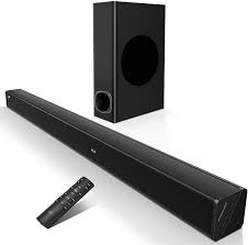 Free delivery for many products! Amazon Com Sound Bar With Subwoofer Tv 2 1 Ch Soundbar Superior Surround Sound System Works With 4k Hd Smart Tv Bluetooth 5 0 Enabled Model P27 120w Home Audio Theater