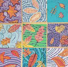 Bull Run Middle School Art On Instagram 7th Grade Aboriginal Leaves Artteachersofinstagram Middleschoolart Bu Middle School Art Art School Middle School