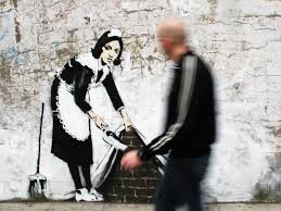 Banksy is the pseudonym of an english street artist, painter and filmmaker known for his satirical and politically motivated works in contemporary visual arts. Banksy Identity There S A Wild Theory The Graffiti Artist Is 3d Of Massive Attack The Independent The Independent