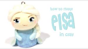 Elsa from Frozen: Tutorial in Polymer Clay