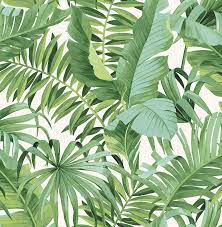Custom wall murals & wallpaper for your home or office. Pin By Hedy Smith On Adrienne S New Place Palm Leaf Wallpaper Palm Trees Wallpaper Palm Wallpaper