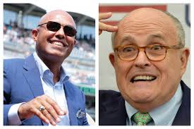 President trump's lawyer and former new york city mayor rudy giuliani was loudly booed at yankee stadium's memorial day game on monday, his 74th birthday. Trump Lawyer Rudy Giuliani Talks Coronavirus With Yankees Legend Mariano Rivera Nj Com