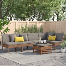 Black rattan garden chairs ukrainian news. Best Choice Products 6pc Outdoor Patio Garden Furniture Wicker Rattan Sofa Set Sectional Black Patio Lawn Garden Patio Furniture Sets Urbytus Com