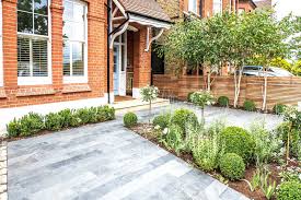 Slate Front Drive Front Garden Front Garden Design Victorian Front Garden