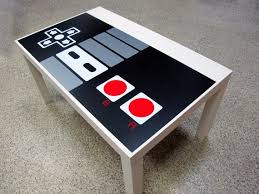 Nintendo Controller Coffee Table Retro Games Room Coffee Table Games Nintendo Decor