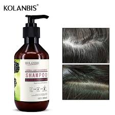 Black hair products have evolved and it is about time! Best Cheap Organic Black Hair Care Product Hair Shampoo And Cure White Hair Oil Spray Set For Anti Gray Hair Treatment No Side Effect Brand Name Kolanbis Free Shipping Worldwide Limited Time