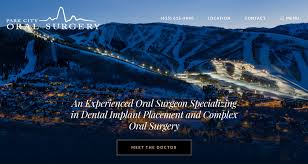 Park City Oral Surgery And Dental Implant Center Www Parkcityoralsurgery Com Oral Surgery Dental Website Dental Implants
