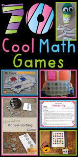 70 Cool Math Games Fun Math Games Fun Math Homeschool Math