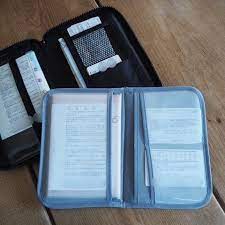 ダイソーのこれ便利 ママにおすすめ ベーシックなデザインのお薬手帳ケース お薬手帳 手帳ケース ダイソー 手帳