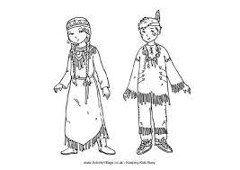 Download or print this amazing coloring page: Kleurplaat Native American Children Coloring Pages Colouring Pages