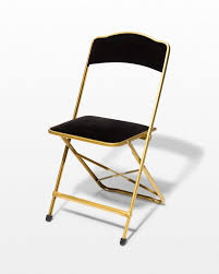 Ch657 Black Velvet Folding Chair Prop Rental Acme Brooklyn Folding Chair Chair Black Velvet Chair