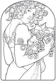 Great for the boys and girls! 20 Mucha Coloring Pages Ideas Mucha Coloring Pages Coloring Books