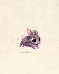 Bunny Art Print Bunny Art Animal Art Animal Drawings