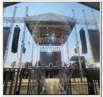 Outdoor Aluminum Pitch Roof Truss System