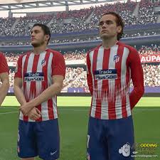 A goal by savić gave atlético a tie against real betis. Atletico Madrid 18 19 Kitpack Fifa 18 At Moddingway