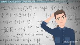 What Is The Order Of Operations In Math Definition