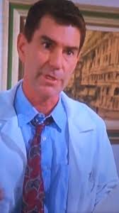 The funny thing about this scene is the doctors unibrow