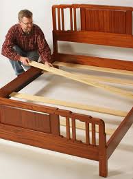 Typically a wooden bedframe will hold. Bed Slats Woodworker S Journal How To