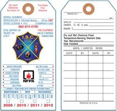 Of these page, we also have number of images available. Custom Printed Fire Extinguisher Tags Universal Tag Inc