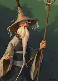 Cool Wizard Character Art Cartoon Art Concept Art Characters