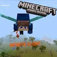 That's what you can do with minecraft: Infinite Elytra Flight Mod For Minecraft Pocket Edition Android Download Android