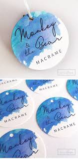 Circle Shaped Swing Tags Hang Tags Make Your Business Stand Out With Us Swing Tag Design Hang Tags Swing Tags