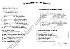 The words in green are signal words. Simple Present Esl Worksheet By Luchitocastillo