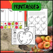 APPLES- Preschool Weekly Lesson Plan | Teaching Resources