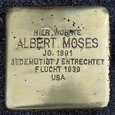 File:Stolperstein Albert Moses geb.1891.jpg