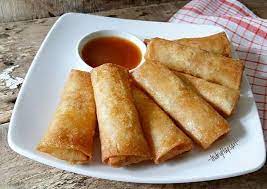 Resep Lumpia Goreng Dengan Saus Pedas A La Indi Oleh Indry Hapsari Recipe Lumpia Semarang Resep Masakan Cemilan