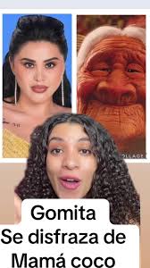 Gomita se disfraza de mamá coco #gomita #mamacoco