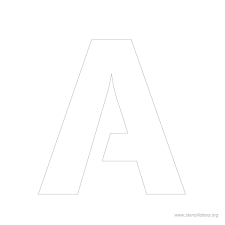 Reusable heavy precut stencils on individual sheets with large . 6 Inch Stencil Letter A Letter Stencils Letter Stencils Printables Alphabet Stencils