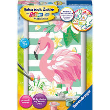 Weitere ideen zu malen nach zahlen, malen nach zahlen kinder, wenn du mal buch. Malen Nach Zahlen Think Pink Mit Farbigen Motivlinien Ravensburger Mytoys