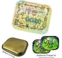 Custom 7" Metal Rolling Tray | Garrett Specialties
