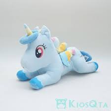 Boneka Unicorn My Little Pony Biru Tiarap July My Little Pony Boneka Lucu