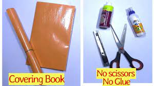 How to make a sword out of paper. How To Cover Book Without Scissors And Glue Easy Way To Cover Book Easy Craft Hacker Youtube