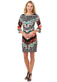 Cato Fashions Floral Chevron Shift Dress Plus Catofashions Cato Fashion Fashion Cute Dresses