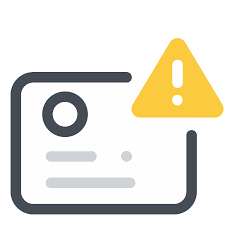 Identification Documents Error Icon Icons Graphicdesign Design Icon Documents Design