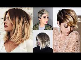 A driftwood ombre will add dimension to your locks with a touch of contrast. Ombre Short Hairstyles Bob Haircut Tutorial 2018 Youtube