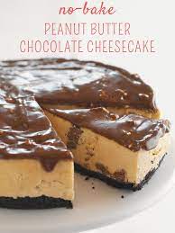 No Bake Peanut Butter Cheesecake Toblerone Cheesecake Recipe Desserts Peanut Butter Cheesecake Recipes