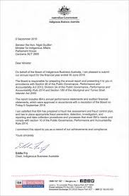 The most common layout of a business letter is known as block format. Cover Letter Annual Report July 2021